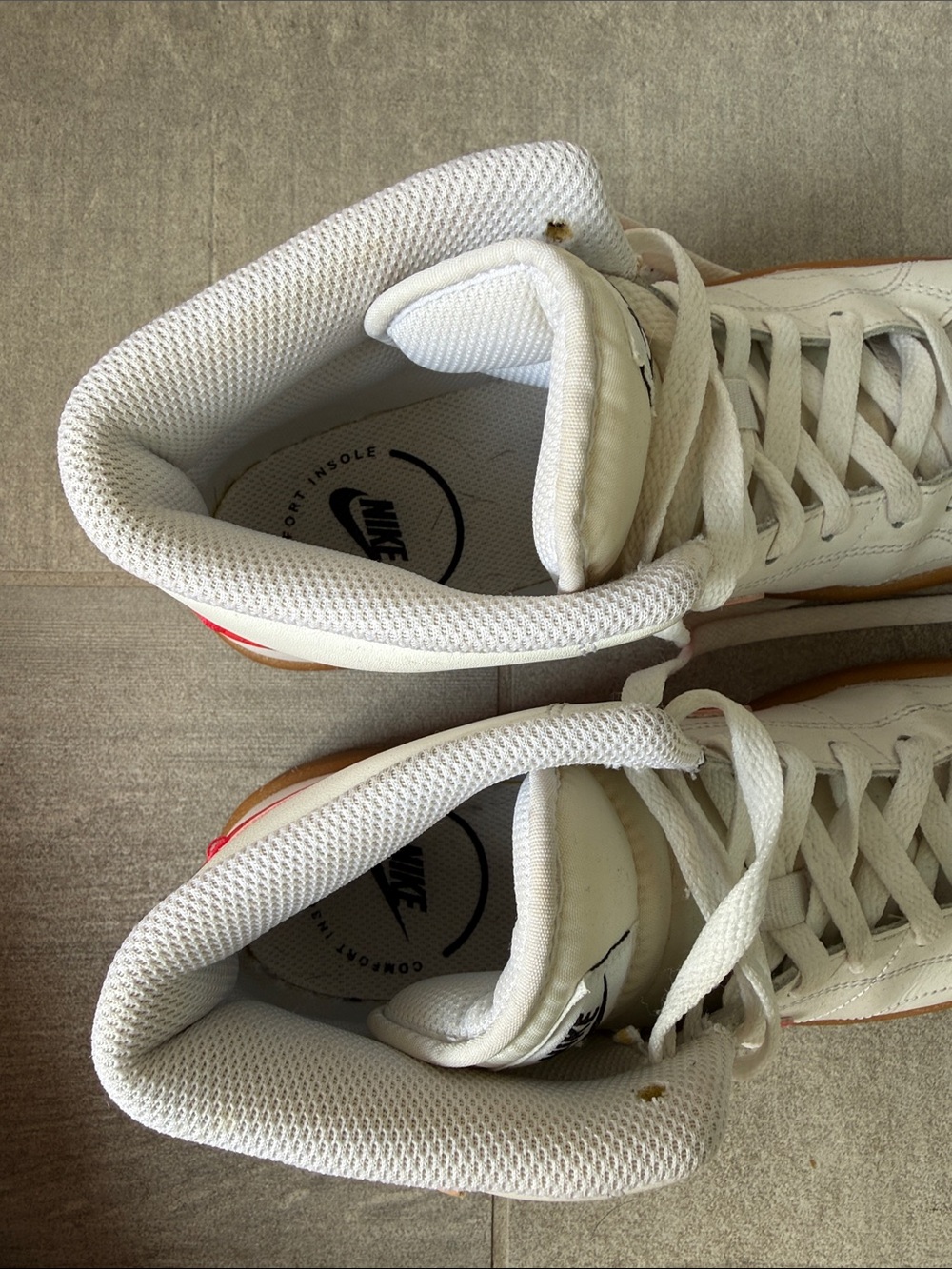 Nike Court Royale 2 Mid White Siren Red Gum W - Picture 7 of 8